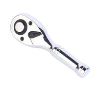 Mskidand Clé à cliquet à douille rapide de 3/8" à poignée courte bidirectionnelle 72 dents Mini outils de réparation automobile