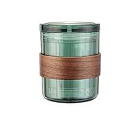 Mskidand Filtre portable de voyage pour café - Résistant aux hautes températures - Vert-transparent