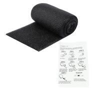 Mskidand Kit de réparation en fibre de verre - Outils simples pour meubles - Poignée en bois - Séchage rapide - Ruban d'enroulement