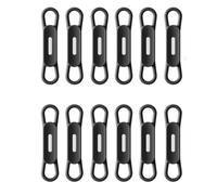 Mskidand Lot de 12 porte-crayons magnétiques en silicone pour réfrigérateur, porte-marqueurs magnétiques effaçables à sec