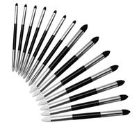 Mskidand Lot de 14 éponges à double tête réutilisables lavables pour croquis, croquis, croquis, croquis