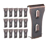 Mskidand Lot de 16 pinces à brique pour accrocher à l'extérieur, crochets muraux, crochets à brique, sans perçage