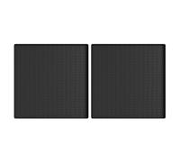 Mskidand Lot de 2 housses antidérapantes pour lave-linge et sèche-linge - Tapis de protection antidérapant pour buanderie et cuisine