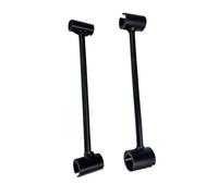 Mskidand Lot de 2 outils de réparation de charnière de porte, 14-25 mm