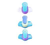 Mskidand Lot de 3 perforatrices rondes pour étiquettes artisanales - Perforatrice d'angle - Formes - Perforatrice à levier