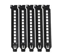 Mskidand Lot de 5 filtres à poussière PCI pour boîtier d'ordinateur avec trou