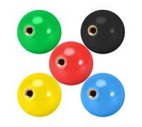 Mskidand Lot de 5 manettes de rechange M6 de 35 mm faciles à installer pour jeu d'arcade et PC 5 couleurs
