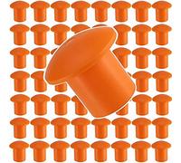 Mskidand Lot de 80 capuchons de protection en forme de champignon pour barre d'armature, taille 3-8, 10 m à 25 m