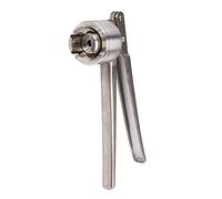 Mskidand Machine à sertir manuelle en acier inoxydable pour sertir les bouchons rabattables de 20 mm pour plastique en aluminium