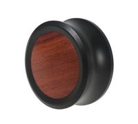 Mskidand Platines vinyles LP de 76 mm de diamètre en aluminium et bois avec stabilisateur de disque vinyle LP