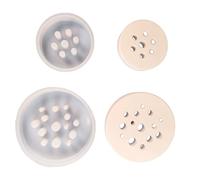 Mskidand Porte-Stylo Rond en Nid d'abeille Faisant Un Moule pour Arrangement Floral, Seau, Plâtre, Moule en Ciment
