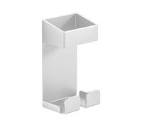 Mskidand Support mural pour fer à friser pour fer à lisser et dentifrice