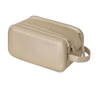 Mskidand Trousse de Maquillage de Voyage, Trousses de Maquillage Imperméables pour Femmes avec Poignée, Trousse de Toilette pour Femmes avec Bouton Magnétique