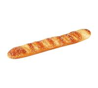 Mskmnkot Faux Pain 18.9 '' Fake Food PU Aliments artificiels pour Afficher Le Pain Artificiel français réaliste Semblant Jouer Une Photographie de Photographie