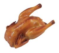 Mskmnkot Ornement de Noël au Poulet Ornement réaliste accrochent Un Faux Poulet à la Dinde fumée et à Fume fumée et la Fausse Dinde réutilisable pour Les Accessoires de Noël fête