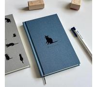 MSLSOZ Agenda 2026 2026 de poche à coque rigide - Petit format (B6, 17,4 x 11 cm) - Semainier vertical - Agenda hebdomadaire 26 - Cadeau pour amoureux des chats (chat noir)
