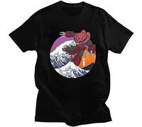 Msm-07S Z'Gok Commander Type T-Shirt Men Round Neck Clothing Black XL