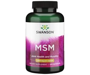 Msm 1,000 mg 120 Caps by Swanson Ultra