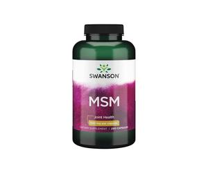MSM 500 mg 250 Capsules Swanson Health Products