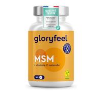 MSM avec Vitamine C, 365 Haute Résistance Comprimés Végan, Complexe pour les Os, Articulations, Peau & Système Immunitaire*, 2000 mg Méthylsulfonylméthane, Complément Alimentaire Naturel