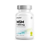 MSM Pur avec 99,9% de Méthylsulfonylméthane (365 Capsules), Soufre MSM Hautement Dosé (1600 mg par dose quotidienne), 100% Végétalien, Sans Additifs, Testé en Laboratoire