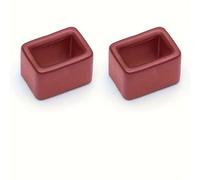 MSMDG 2PCS Accessoire de Maintien Vertical de la Boucle de Siège Véhiculé, Housse pour Un Serrâge Facile, Compatible avec Suzuki Alivio Kizashi Baleno,Red