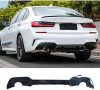 MSMDG Diffuseur de Pare-Chocs arrière pour BMW 3 Series G20 2020-2022, Anti-Collision Diffuseur De Lèvre Modification Accessoires