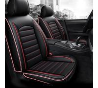 MSMDG Housse Siege Voiture, pour Ford Puma/Puma St SUV 2019 2020 2021 2022 2023 2024 Housses siège Avant et arrière Cuir Ensembles de Housses de Siège Accessoire,B/Black and Red