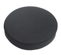 MSNCS Galette de Chaise Rond de Salle à Manger,35/40/45/50cm,Coussin de Chaise de Cuisine Déhoussables et Lavables, 5/8cm D'épaisseur,Coussin de Siège pour Interieu/Bureau(Noir,40x40cmx5cm)