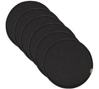 MSNCS Lot de 1/2/4/6 Galettes De Chaise Ronde,Coussin De Chaise Interieur 35x35/40x40/45x45cm,Coussins De Siège Antidérapan,Déhoussable,Coussins De Siège Antidérapan(Color4,6pcs 35cm/13.8inch)