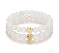 Msndnjr Bracelets assortis pour la rentrée des classes en forme de cœur pour maman et moi, cadeau de premier jour d'école, Adjustable, Nylon Métal, Pas de gemme