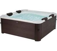 MSpa PureHaven spa gonflable 193x193x76 cm pour 6 personnes autonettoyant incl. cartouches filtrantes et couverture Poids à vide 24 kg