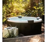 MSpa Whirlpool Denver 180 x 180 x 70 cm - Gonflable pour 6 Personnes avec 130 Jets d'air & 8 Jets d'hydromassage, éclairage LED, Chauffage PTC jusqu'à 40°C, désinfection UVC, Rhino Tech 6