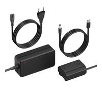 Mspalocell NP-FZ100 Kit de batterie factice - Adaptateur secteur CA avec connecteur de batterie pour Sony Alpha A6600, ZV-E1, FX30, FX3, a7C, A7C II, A1, A7 III, A7 IV, A7R III, A7R IV, A7R V, A7S