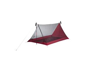 MSR - Abri randonnées longue distance - Thru-Hiker Mesh House 3 V2 - Rouge Rouge