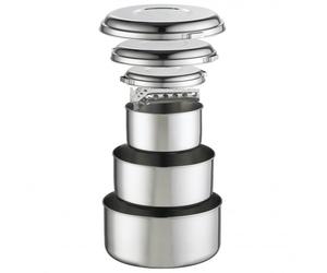 MSR - Alpine 4 Pot Set - Popote - 1 l / 2 l / 3 l - stainless steel