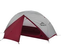 MSR Elixir Lightweight Backpacking Tent randonnée Unisexe, Gris/Rouge, 1 Personne