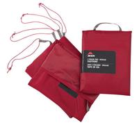 MSR - Footprint Universal 3 Large - rouge - Universal 3 Person L - Protection de sol de tente - Universal 3 PersonL