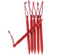 MSR Groundhog Stake Kit V2 - Mixte - Rouge - taille Unique- modèle 2024