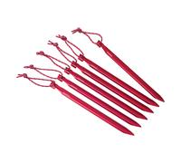 MSR Groundhog Stake Kit V2 - Mixte - Rouge - taille Unique- modèle 2024