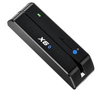 MSR605/MSR X6BT Lecteur de carte de crédit/machine à écrire, terminal de carte magnétique USB pour Mac/Windows, lecteur de carte magnétique/appareil d'écriture avec bande magnétique et encodeur à
