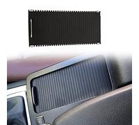 MSRAO Couvercle De Console Centrale Noir Porte-gobelet Rideau en Rouleau Fermeture À Glissière De Contrôle Intermédiaire pour Mercedes-Benz E W204 W212 S212 S204