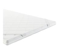 MSS e.K. Relax Topper en Mousse Confort 200 x 180 x 6 cm Surmatelas orthopédique avec Housse Respirante pour Un Sommeil Confortable Convient aux Personnes allergiques ÖKO-TEX Certifié Made in Germany