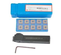 MSSNR2020K12 Porte-outils de tournage 10 pièces SNMG120408 10 pièces Mssnr2020K12 Caractéristiques du tour * Convient pour la semi-finition même dans des environnements très sales