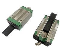 Mssoomm Lot de 2 blocs coulissants HGH20 - CA pour rail de guidage linéaire carré HGH20 CNC de 20 mm, haut assemblage et glissière carrée pour machine CNC et projet de bricolage