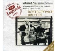 Mstislav Rostropovic - Arpeggione Sonata / Funf Stucke Im Volkston [New CD]