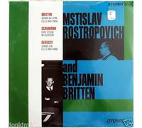 MSTISLAV ROSTROPOVICH & BENJAMIN BRITTEN SCHUMANN DEBUSSY