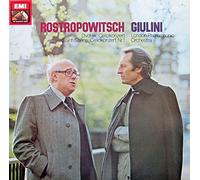 Mstislav Rostropovich - Cellokonzerte von Dvorak und Saint-Saens [Vinyl LP] [Schallplatte] [Vinyl] Mstislav Rostropovich; Anton Dvorak; Carlo Maria Giulini and London Philharmonic Orchestra
