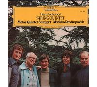 Mstislav Rostropovich, Melos Quartett Stuttgart - Franz Schubert - Melos Quartett , Mstislav Rostropovich - Streichquintett · String Quintet - Deutsche Grammophon - 2530 980