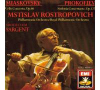 mstislav Rostropovich - Miaskovsky / Prokofiev: Cello Concerto, Op. 66 / Sinfonia Concertante, Op. 125